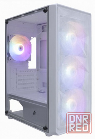 Корпус 1stplayer Fd3-M, белый (Fd3-M-Wh-4f1-W) (арт-1182) Донецк - изображение 1
