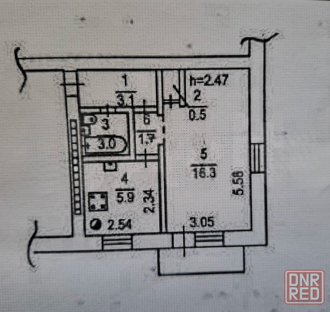 Продам 1ком Олимпийский, Щорса Донецк - изображение 4