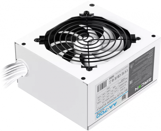 Блок питания 700w Zircon (Aa-700 White) (арт-5373) Донецк