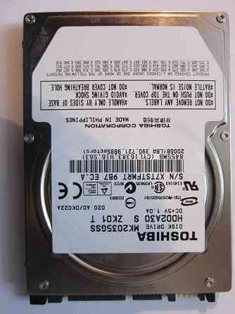 Жесткий диск для ноутбука. TOSHIBA. Донецк