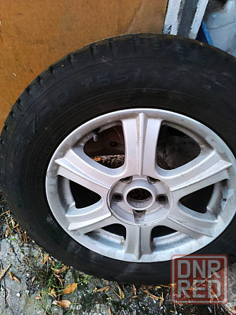 Комплект дисков + зимняя резина на Hyundai Tucson 1го поколения (6.5j*16 5*114,3 dia67,1) Донецк - изображение 3