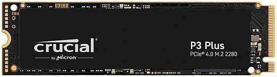 Твердотельный накопитель Ssd M.2 Nvme Crucial P3 Plus 1тб, M.2 2280, Pcie 4.0 X4 (Ct1000p3pssd8) (ар Донецк