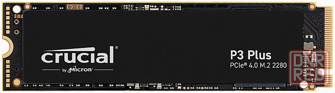 Твердотельный накопитель Ssd M.2 Nvme Crucial P3 Plus 1тб, M.2 2280, Pcie 4.0 X4 (Ct1000p3pssd8) (ар Донецк - изображение 3