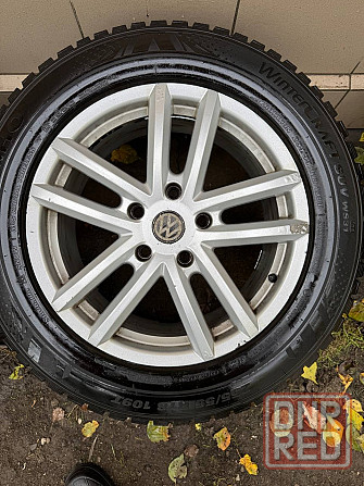 Продам резину с дисками на Фольксваген таурэг 18 Донецк - изображение 3
