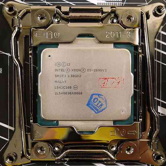 Комплект HUANANZHI X99 F8 2011-3 + XEON E5 2699 V3 2.3 ГГц + 4х16 Гб DDR4 2400 МГц REG ECC NVME M.2 Донецк