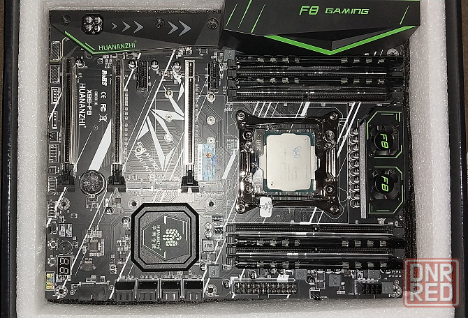 Комплект HUANANZHI X99 F8 2011-3 + XEON E5 2699 V3 2.3 ГГц + 4х16 Гб DDR4 2400 МГц REG ECC NVME M.2 Донецк - изображение 1