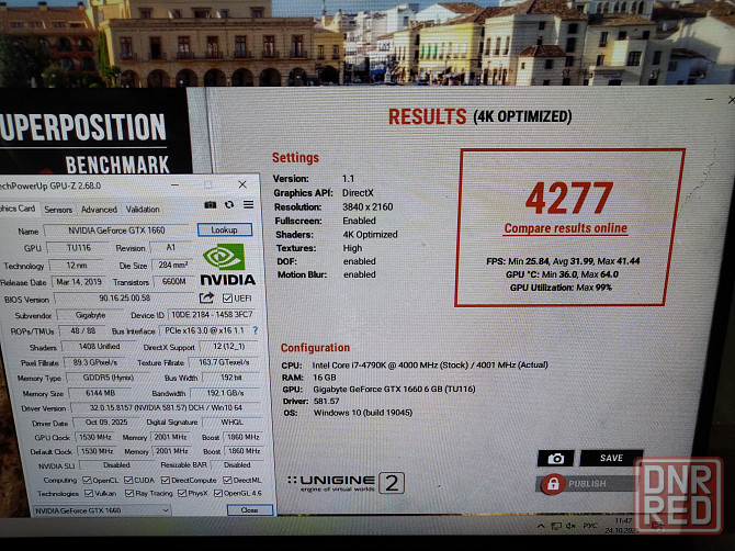 Видеокарта Gigabyte GTX 1660 6GB Gaming OC Шахтерск - изображение 5