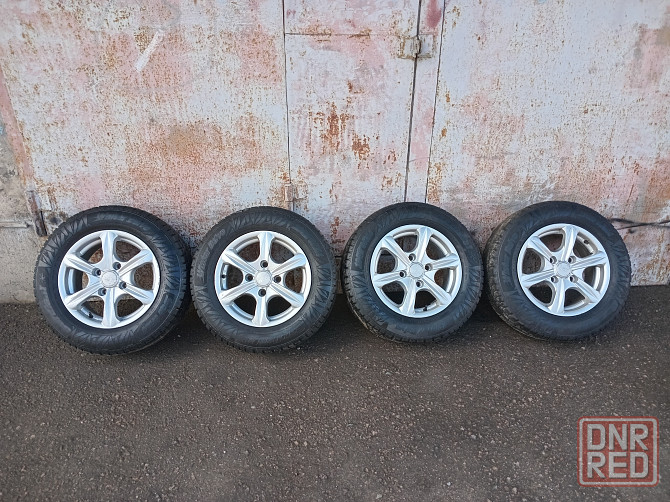Продаю колёса с зимней резиной,р 14 Донецк - изображение 2
