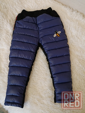 Зимние теплые штаны для мальчика Макеевка - изображение 1