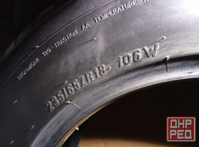 Продам шины 235 65 18 Maxxis Victra Sport 106W Донецк - изображение 3