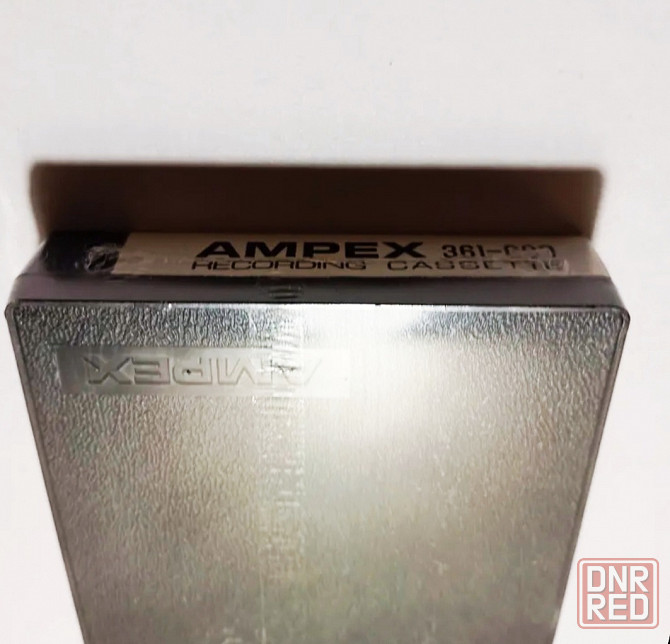 Запечатанная аудиокассета "AMPEX" -361 Донецк - изображение 4