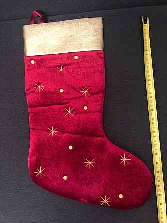 Сапожок новогодний, носочек для подарков Макеевка