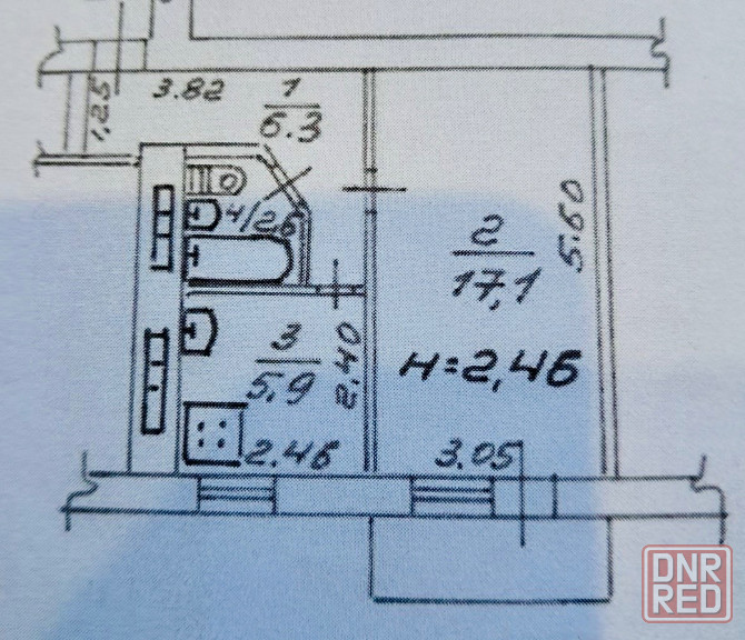Продаётся 1-кв в Центре города. Мариуполь - изображение 8