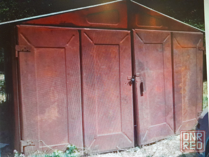 продам гараж сборно-металлический в кооперативе "Олимпия"возле храма перед Щегловским кладбищем Донецк - изображение 1