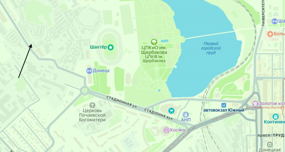 Два гаража в гаражном кооперативе Шахтер Донецк