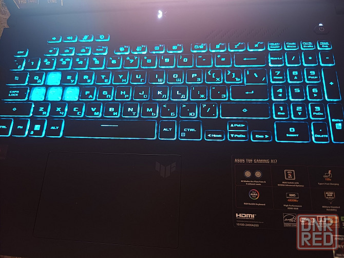 ASUS TUF Gaming F17 FX707VJ/17,3-144гц/Intel Core 5 210H/SSD M2 NWMe -512Гб/ Донецк - изображение 5
