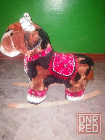 Качалка детская лошадка Макеевка - изображение 1