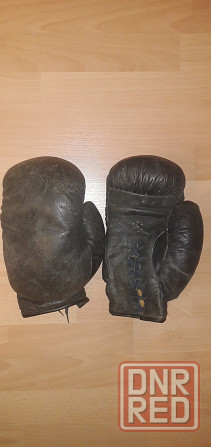 Продам боксерские перчатки ,кожа,ссср Донецк - изображение 1