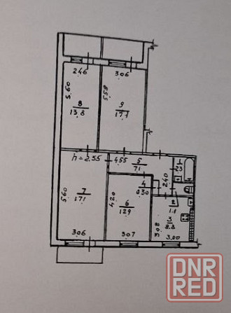 4-х комнатная квартира ул. Вильнюсская, г. Донецк Донецк - изображение 11