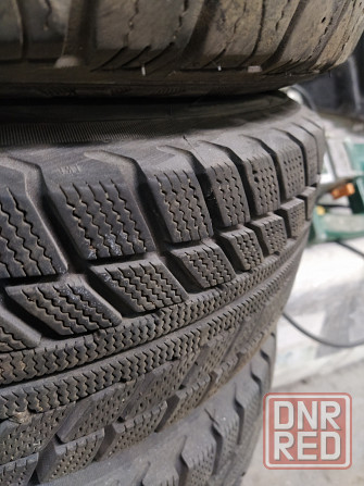 Продам зимние шины на дисках r13 ( разболтовка 4 на 98) Енакиево - изображение 5