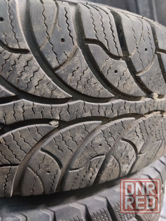 Продам зимние шины на дисках r13 ( разболтовка 4 на 98) Енакиево - изображение 4