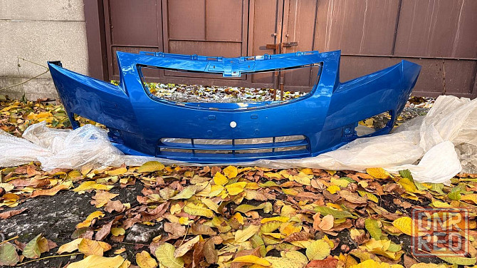 Новый бампер в цвет кузова для Шевроле Круз Chevrolet Cruze (2009-2012) GCT Moroccan Blue Донецк - изображение 2