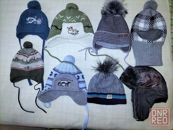 Шапки для мальчика от 2 до 5 лет Донецк - изображение 1