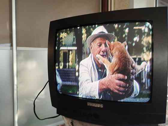 маленький с экраном 36 см в рабочем состоянии Донецк