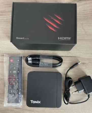 Смарт приставка 4К TANIX 2/16gb Android tv 11 ,WI-FI блютуз, Донецк