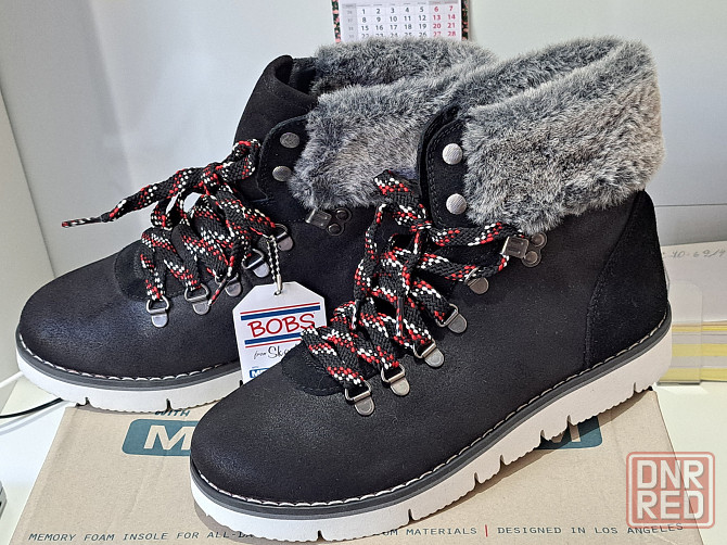 Ботинки женские Sketchers. Размер 9,5 Донецк - изображение 1