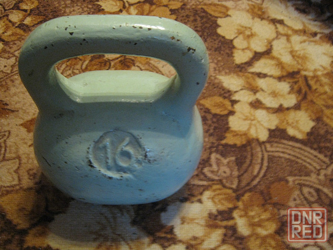 Гиря 16 кг из ссср Донецк - изображение 1