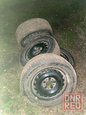 Продам зимние шины на дисках r16 205/60 Торез - изображение 2