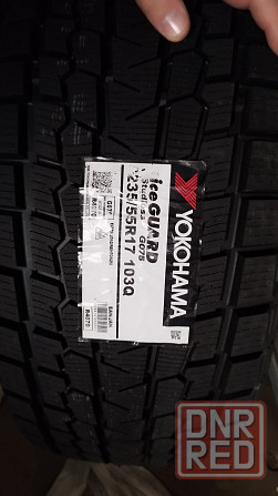 Шины зимние 235/55R17 Yokohama iceGuarg G075 (4шт) Донецк - изображение 1