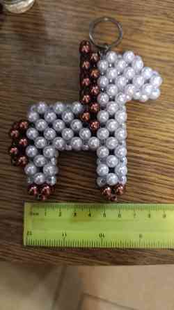 Лошадка из бусин Донецк