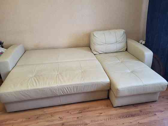 Диван угловой кожаный Донецк