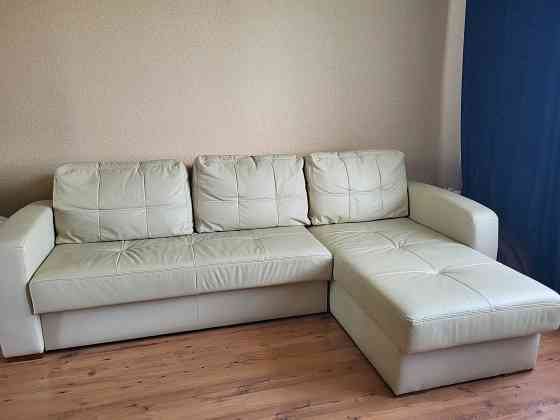 Диван угловой кожаный Донецк