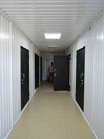 Двухэтажное модульное здание 14000х9600х7100мм Донецк