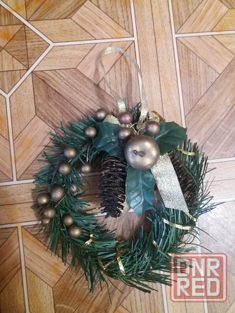 Продам украшение венок новогодний Донецк - изображение 8