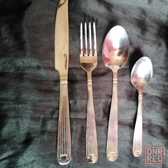 столовый набор ложки вилки ножи Донецк - изображение 1