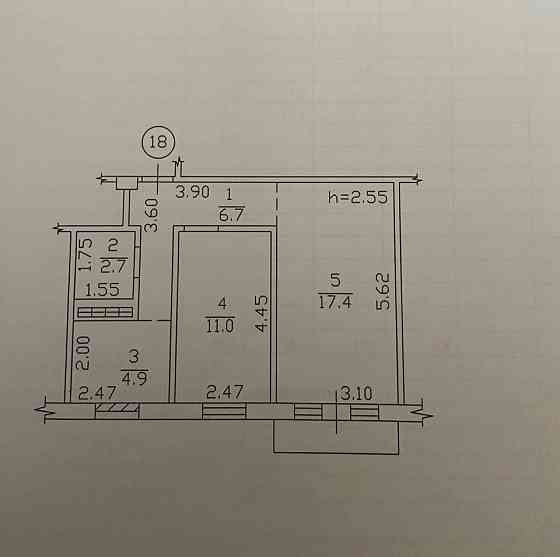Продажа 2х Комнатной Квартиры Под Ремонт в Куйбышевском Районе-Проспект Колхозный! Документы Готовы! Донецк