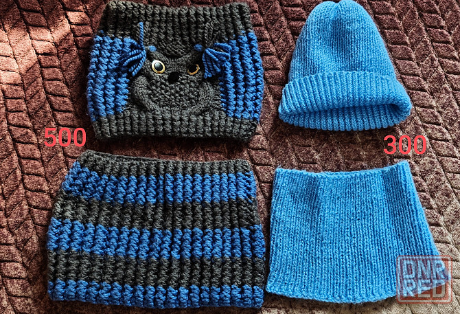 Продам детские шапки + снут Донецк - изображение 1