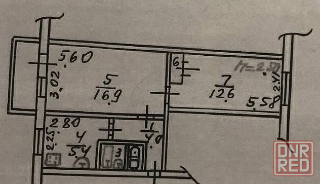 Продается двухкомнатная квартира Мариуполь - изображение 8