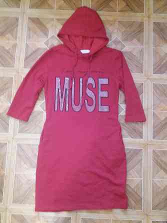 Продам платье красное трикотажное р. 44 Донецк