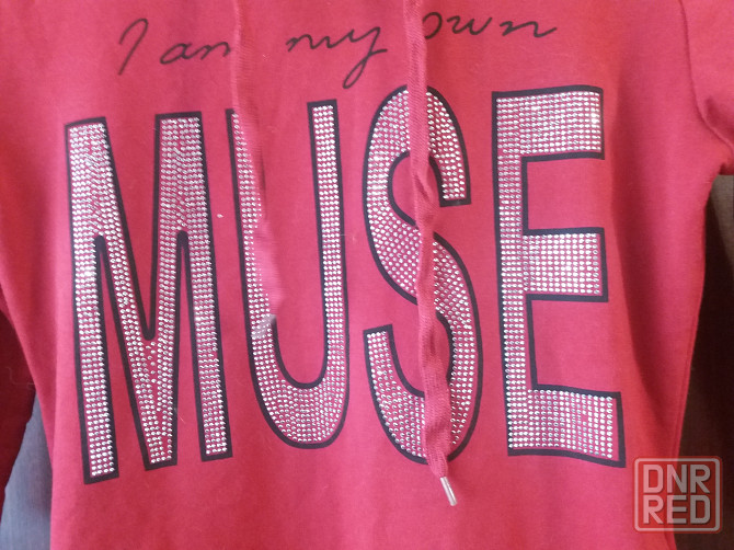 Продам платье красное трикотажное р. 44 Донецк - изображение 4