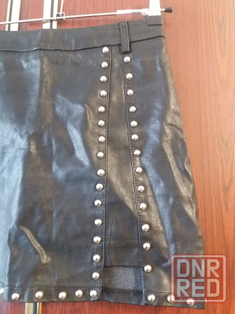Продам юбку черную экокожа р. 40-42 Донецк - изображение 3