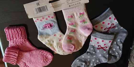 Новые носки. Комплект носочков для малышки. Донецк