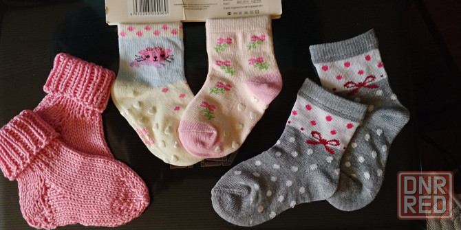 Новые носки. Комплект носочков для малышки. Донецк - изображение 3