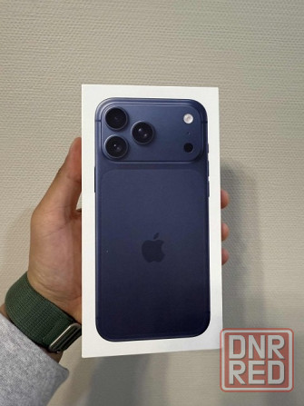 Продаю новый, неактивированный, запечатанный iPhone 17 Pro Max 256 GB Blue (1 SIM + eSIM). Донецк - изображение 1