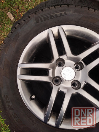 Продам литые диски с зимней резиной на автомобиль Пежо Донецк - изображение 2