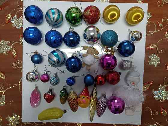 Ёлочные игрушки советского времени 196 штук Донецк